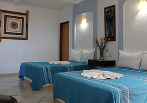 Habitacion doble Hotel Careyes Puerto Escondido